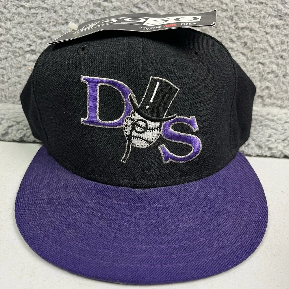 Vintage Duluth Superior Dukes Baseball New Era Hat Fitted Cap Size 6 3/4 w/ Tags